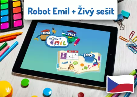 Robot Emil + Živý sešit verze na 3 roky
