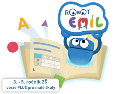Robot Emil pro malé školy na 3 roky