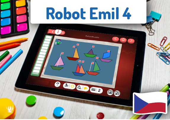 Robot Emil 4 - software - školní licence na 1 rok