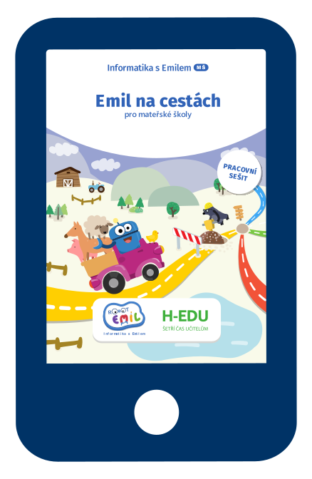 Informatika s Emilem pro mateřské školy, 5 x 45 minut, 12. dubna 2023, online