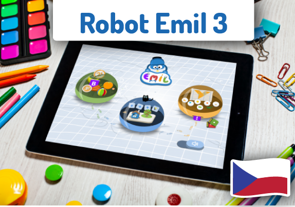 Robot Emil 3 - software - školní licence na 1 rok