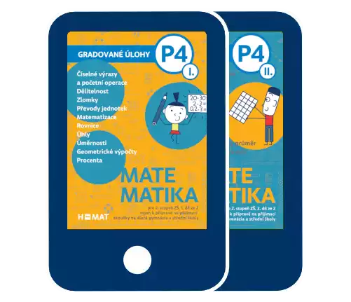 Gradované úlohy nejen k přípravě na přijímací zkoušky na 4letá gymnázia a střední školy - roční licence