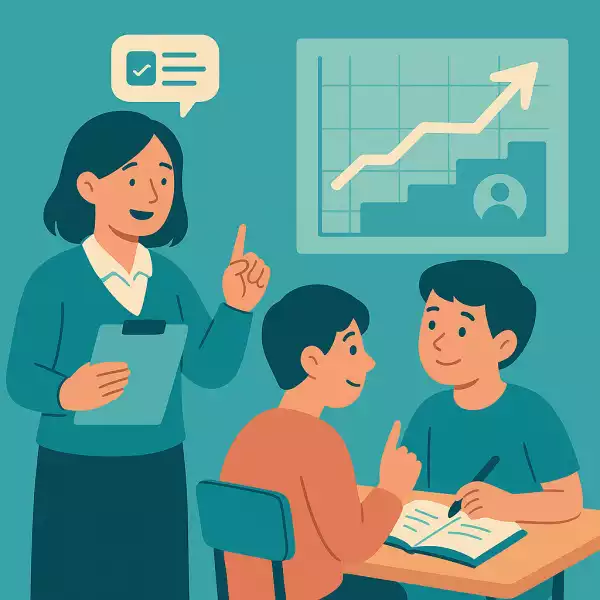 Sledování pokroku žáka a popisná zpětná vazba v praxi