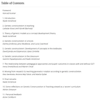 Implementing a New Mathematics Curriculum Based on Genetic Constructivism (Nad'a Vondrová, Ladislav Kvasz)