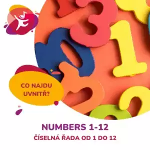 Numbers 1-12 (číselná řada 1-12)